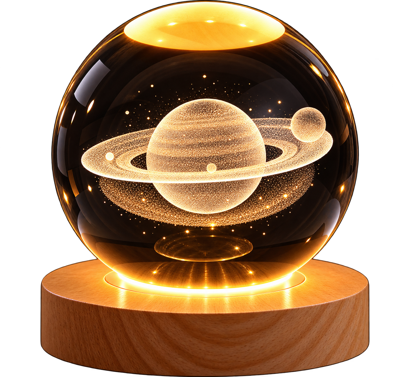 Lámpara Saturno 3D